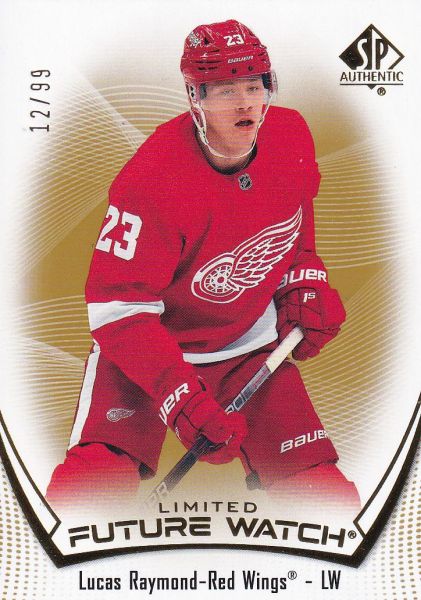 NHL Future Watch: Lucas Raymond Hockey Cards, Detroit Red Wings