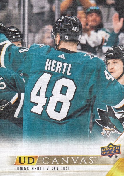 insert karta TOMÁŠ HERTL 22-23 UD Ser. 1 Canvas číslo C65