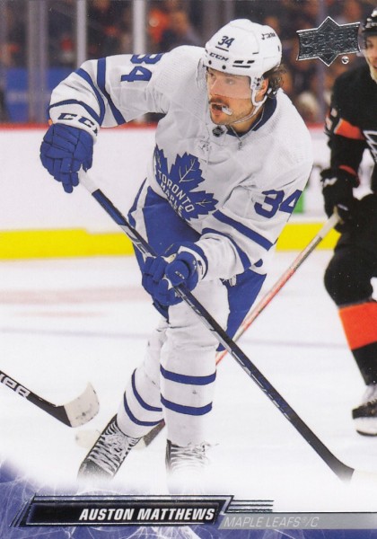 řadová karta AUSTON MATTHEWS 22-23 UD Ser. 2 číslo 417