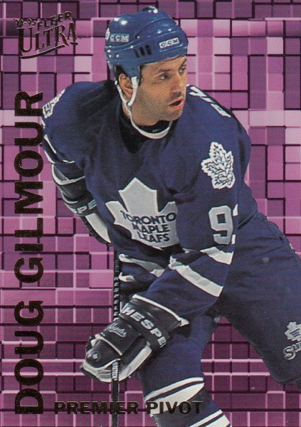 insert karta DOUG GILMOUR 94-95 Fleer Ultra Premier Pivot číslo 3 of 10