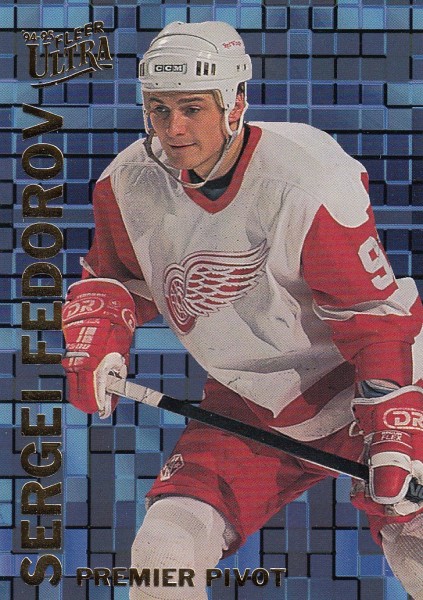 insert karta SERGEI FEDOROV 94-95 Fleer Ultra Premier Pivot číslo 2 of 10