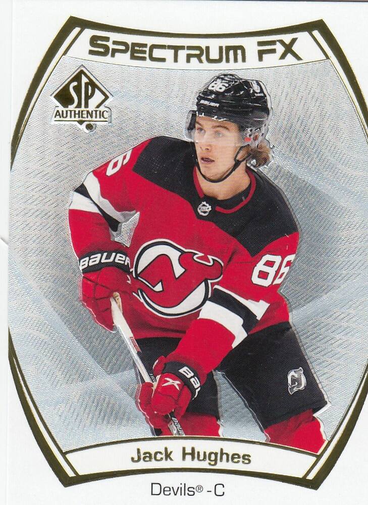 insert karta JACK HUGHES 21-22 SP Authentic Spectrum FX číslo S-14