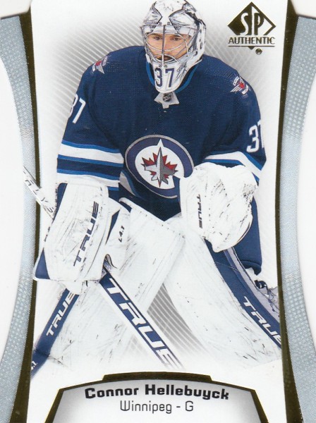 insert karta CONNOR HELLEBUYCK 21-22 SP Authentic Die-Cut číslo DC-13