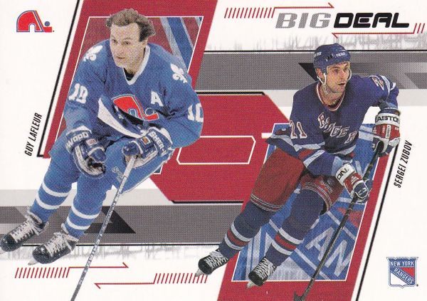 insert karta LAFLEUR/ZUBOV 02-03 BAP Memorabilia Big Deal číslo 246