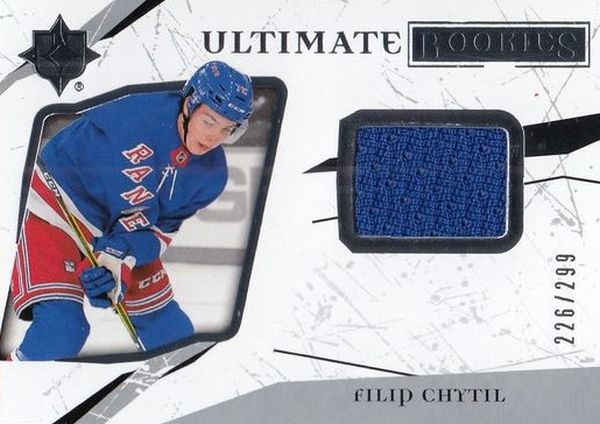 jersey RC karta FILIP CHYTIL 17-18 UD Ultimate Rookies /299