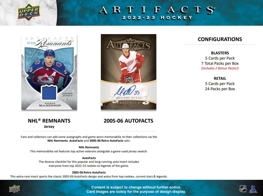 2022-23 Upper Deck Artifacts Rick Nash Threads of Time Jersey Relic Rangers