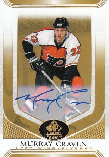 AUTO karta MURRAY CRAVEN 20-21 SP Signature Legends Gold Spectrum Autograph číslo 32