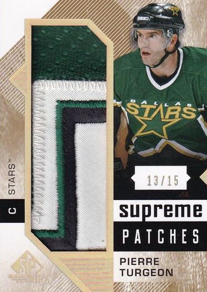 patch karta PIERRE TURGEON 16-17 SPGU Supreme Patches /15