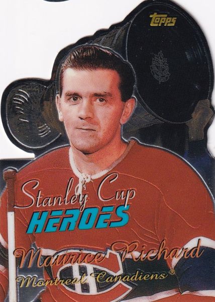 insert karta MAURICE RICHARD 99-00 Topps Stanley Cup Heroes číslo SC4