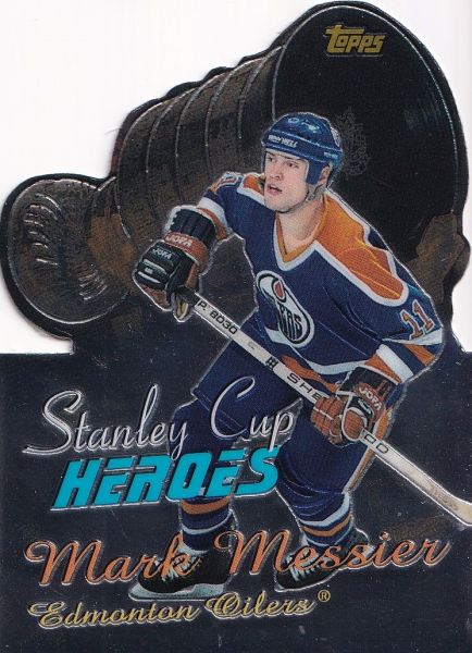 insert karta MARK MESSIER 99-00 Topps Stanley Cup Heroes číslo SC8