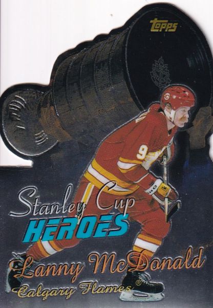 insert karta LANNY McDONALD 99-00 Topps Stanley Cup Heroes číslo SC5