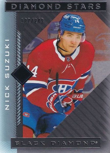 insert karta NICK SUZUKI 21-22 Black Diamond Diamond Stars /249