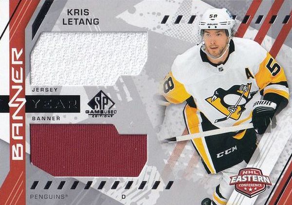 jersey banner karta KRIS LETANG 21-22 SPGU Banner Year Jersey číslo BYA-KL