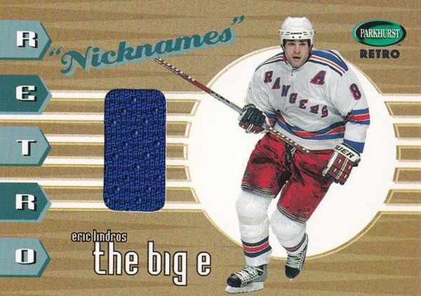 jersey karta ERIC LINDROS 02-03 Parkhurst Retro Nicknames /65