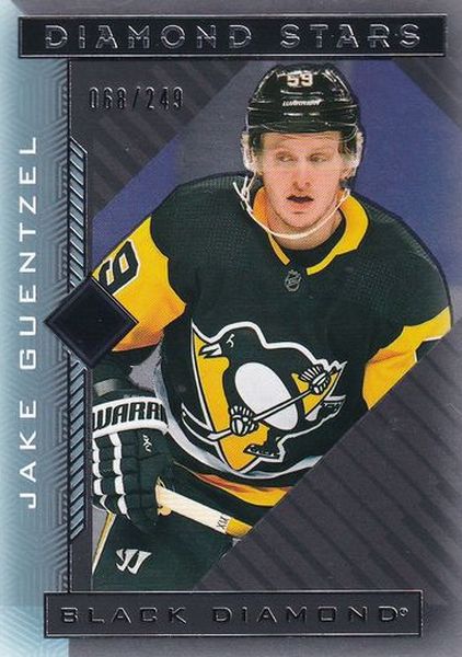 insert karta JAKE GUENTZEL 21-22 Black Diamond Diamond Stars /249