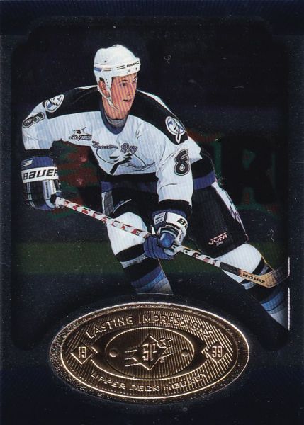 insert karta VINCENT LECAVALIER 98-99 SPx Lasting Impressions číslo L1