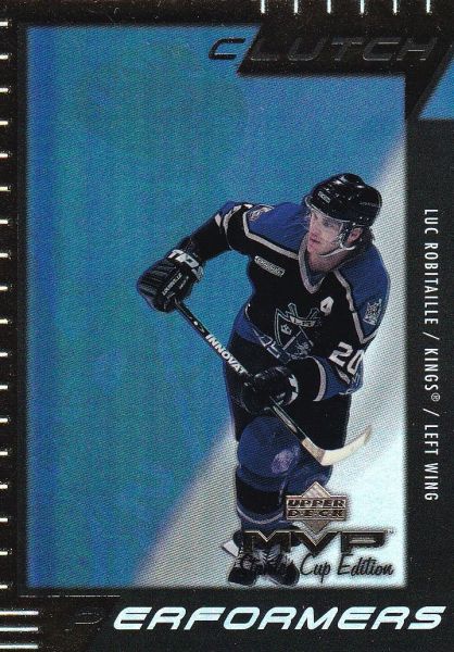 insert karta LUC ROBITAILLE 99-00 MVP SCE Clutch Performers číslo CP5