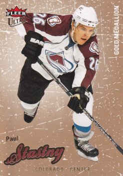 paralel karta PAUL STASTNY 08-09 Fleer Ultra Gold Medallion číslo 129