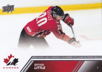 řadová karta BRYAN LITTLE 13-14 UD Team Canada číslo 22