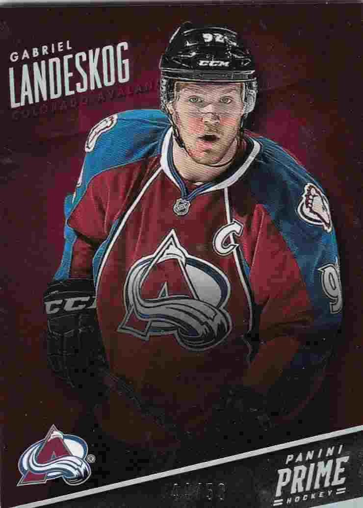 paralel karta GABRIEL LANDESKOG 13-14 Prime Holosilver /50