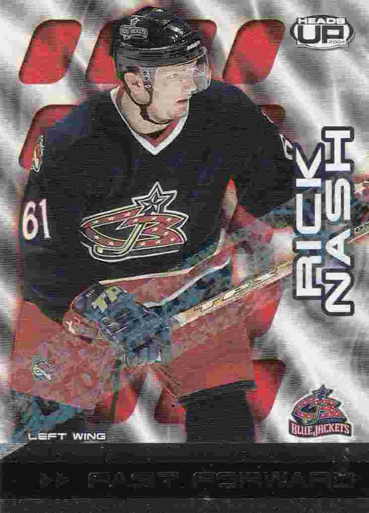 insert karta RICK NASH 03-04 Heads Up Fast Forward Hobby LTD /175