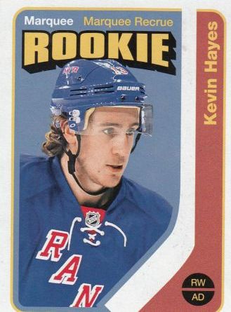 insert RC karta KEVIN HAYES 14-15 OPC Update Retro Marquee Rookie číslo U37