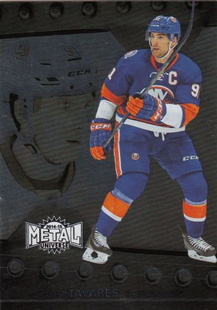 insert karta JOHN TAVARES 14-15 Fleer Showcase Metal Universe číslo 5