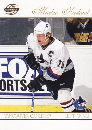 řadová karta MARKUS NASLUND 03-04 Supreme Hockey číslo 97