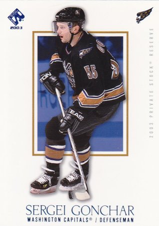 paralel karta SERGEI GONCHAR 02-03 Private Stock Reserve Blue /499