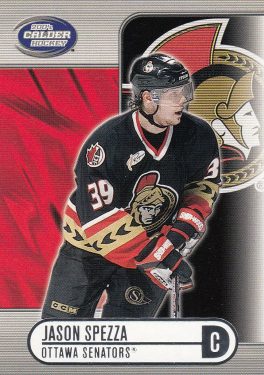 paralel karta JASON SPEZZA 03-04 Calder Hockey Silver /575