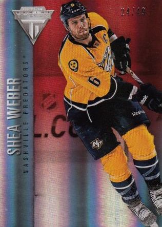 paralel karta SHEA WEBER 13-14 Titanium Draft Position /49