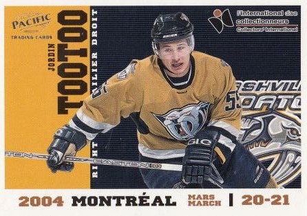 insert RC karta JORDIN TOOTOO 03-04 Pacific Trading Cards Montreal /499