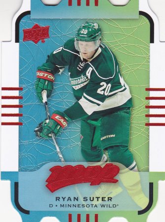 insert karta RYAN SUTER 15-16 MVP Colors & Contours Teal číslo 94