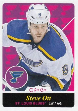 paralel karta STEVE OTT 15-16 OPC Retro Blank Back číslo 290