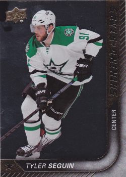 insert karta TYLER SEGUIN 15-16 UD Ser. 1 Shining Stars číslo SS-