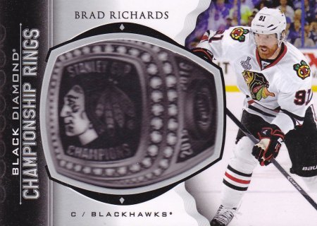 insert karta BRAD RICHARDS 15-16 Black Diamond Championship Rings číslo CR-BR