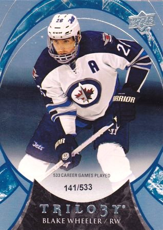 paralel karta BLAKE WHEELER 15-16 Trilogy Rainbow Blue /533