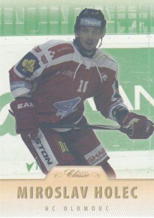 paralel karta MIROSLAV HOLEC 15-16 OFS Classic Ser. 2 Emerald /25