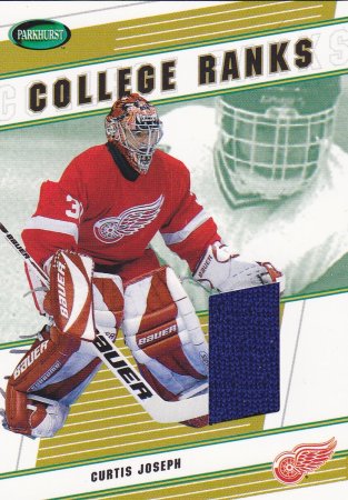 jersey karta CURTIS JOSEPH 02-03 Parkhurst College Ranks /100