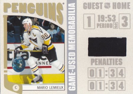 jersey karta MARIO LEMIEUX 04-05 ITG Franchises /70