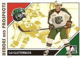 řadová karta CAL CLUTTERBUCK 07-08 Heroes and Prospects číslo 25