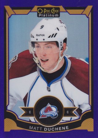 paralel karta MATT DUCHENE 15-16 OPC Platinum Purple /25