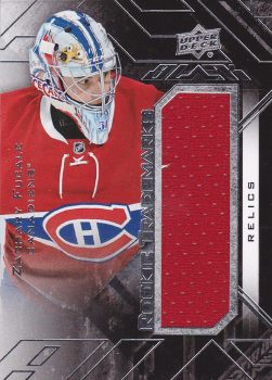 jersey RC karta ZACHARY FUCALE 15-16 UD Black Rookie Trademarks číslo RTR-ZF