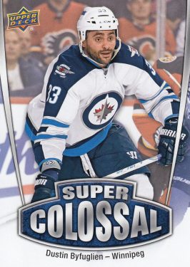 insert karta DUSTIN BYFUGLIEN 16-17 UD Ser. 1 Super Colossal číslo SC-15