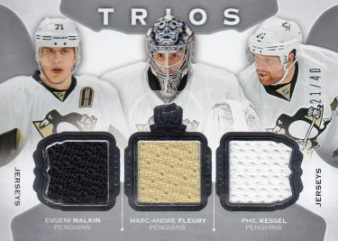 jersey karta MALKIN/FLEURY/KESSEL 15-16 UD The Cup Trios /40