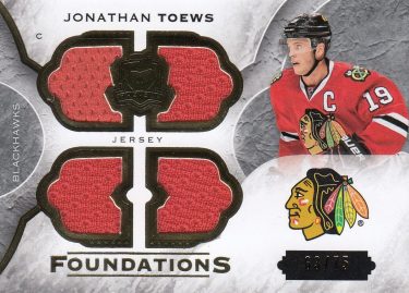 jersey karta JONATHAN TOEWS 15-16 UD The Cup Foundations /75