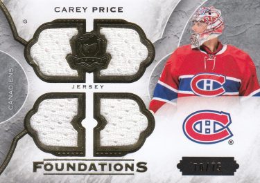 jersey karta CAREY PRICE 15-16 UD The Cup Foundations /75