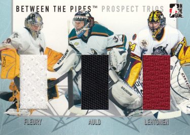 jersey karta FLEURY/AULD/LEHTONEN 06-07 BTP Prospect Trios /40