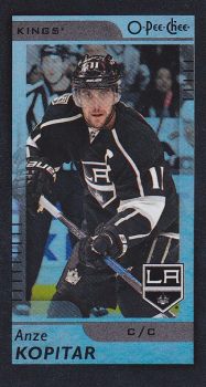 insert karta ANZE KOPITAR 17-18 OPC Minis Black Foil číslo M-35