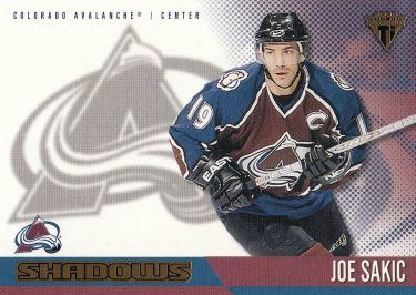 insert karta JOE SAKIC 02-03 Titanium Shadows číslo 4